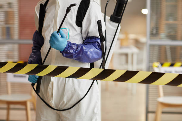 Professional Biohazard technician working in Olney, MD